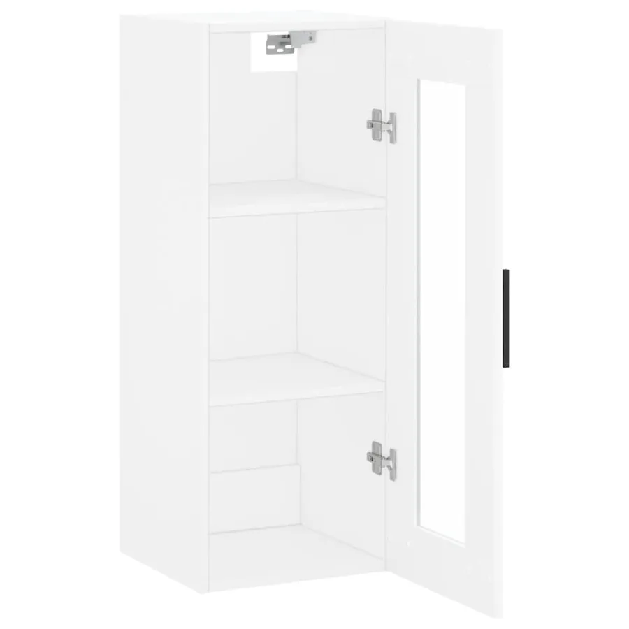 Armoire murale blanc 34,5x34x90 cm - 7