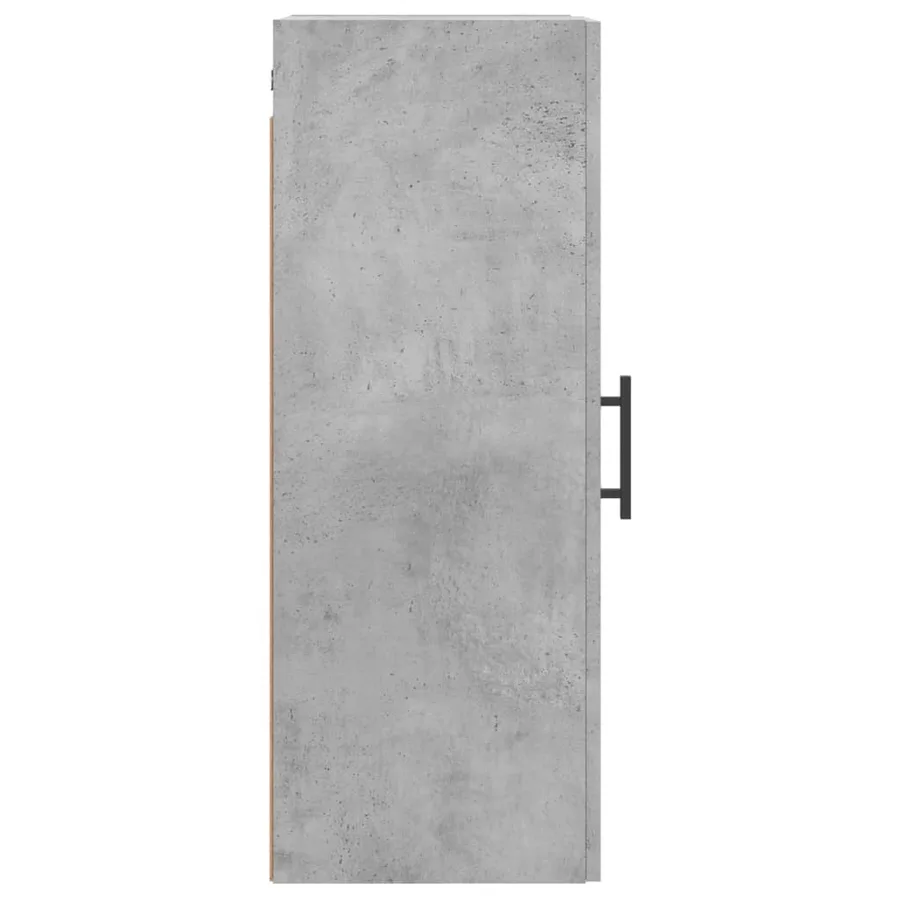 Armoire murale gris béton 34,5x34x90 cm - 8