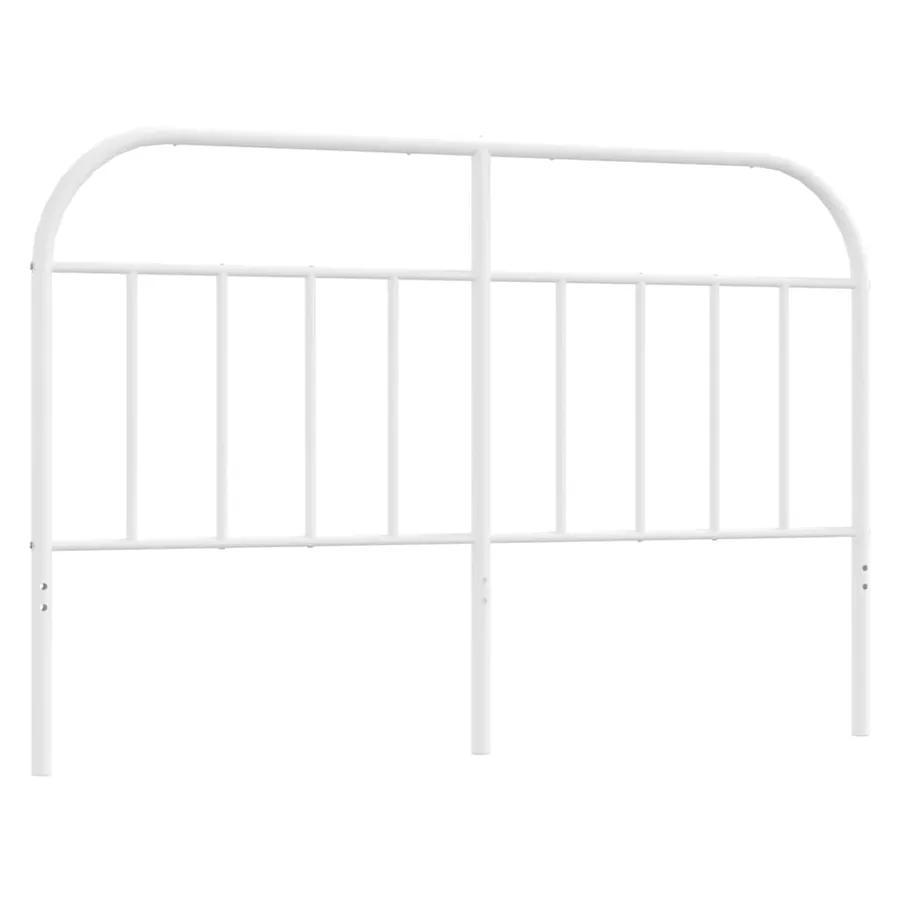 Tête de lit de remplacement métal blanc 150 cm - 2