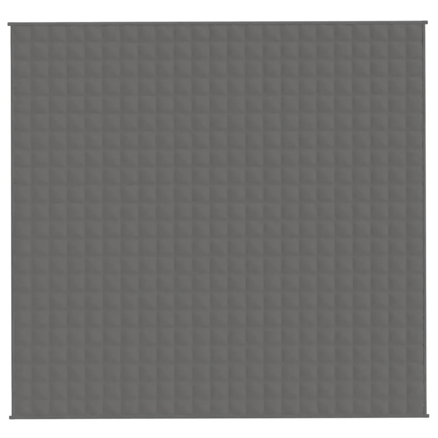 Couverture lestée Gris 220x230 cm 11 kg Tissu - 3
