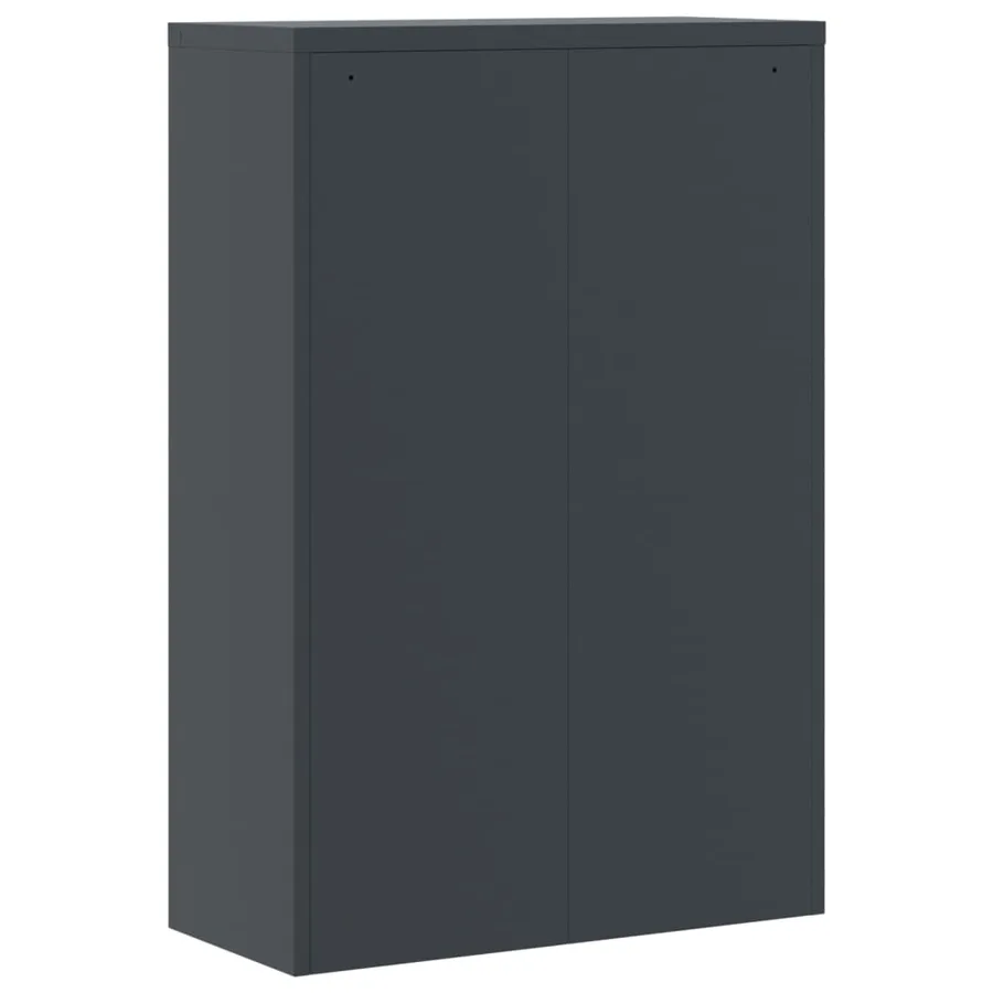 Classeur anthracite 90x40x140 cm acier - 6