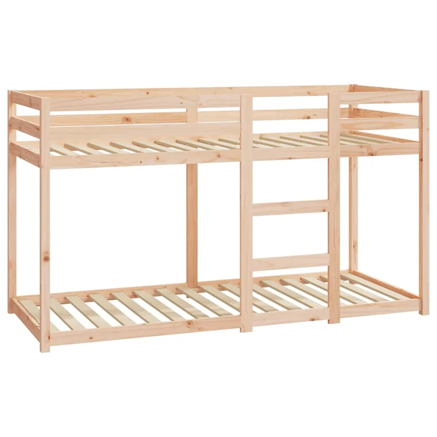 Lit superposé sans matelas 75x190 cm bois de pin massif - 4