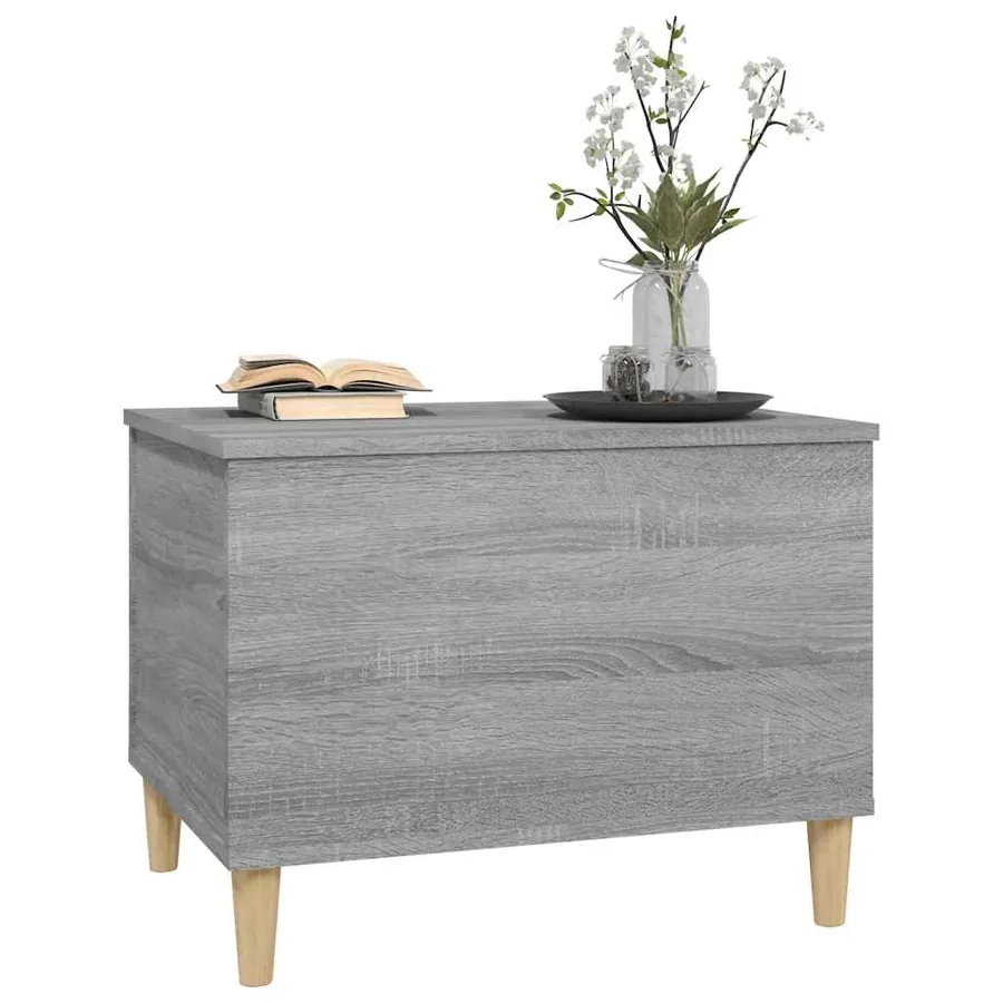 Table basse Sonoma gris 60x44,5x45 cm Bois d'ingénierie - 7