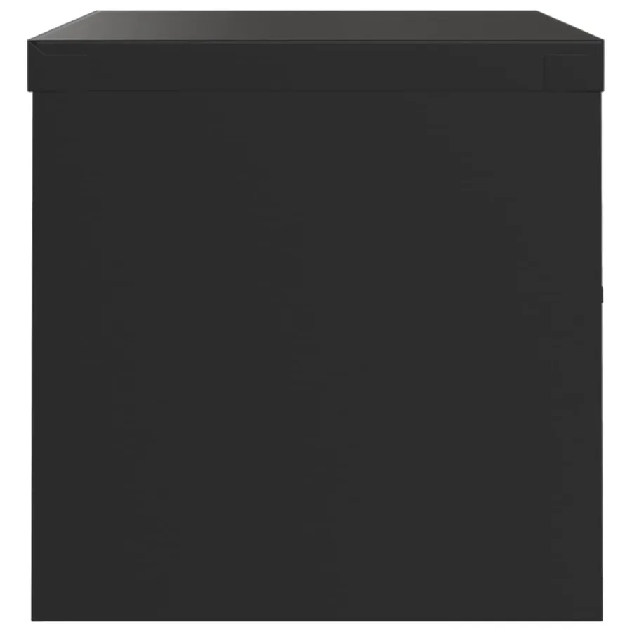 Classeur noir 90x40x40 cm acier - 5