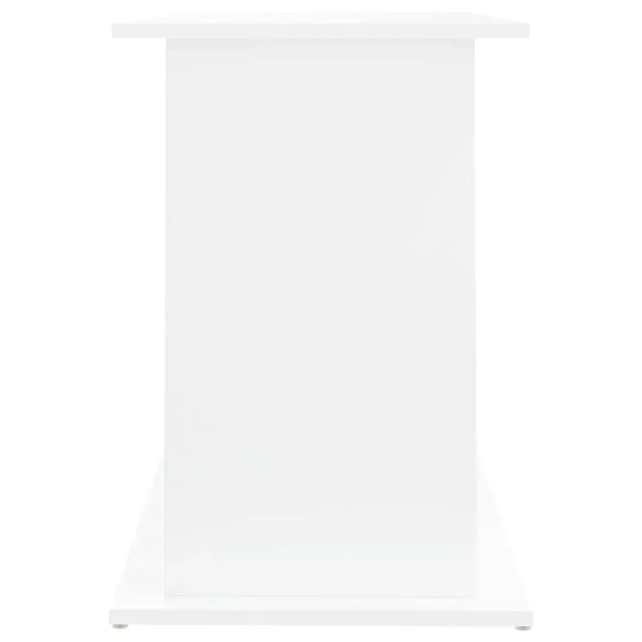 Support pour aquarium blanc 101x41x58 cm bois d'ingénierie - 7