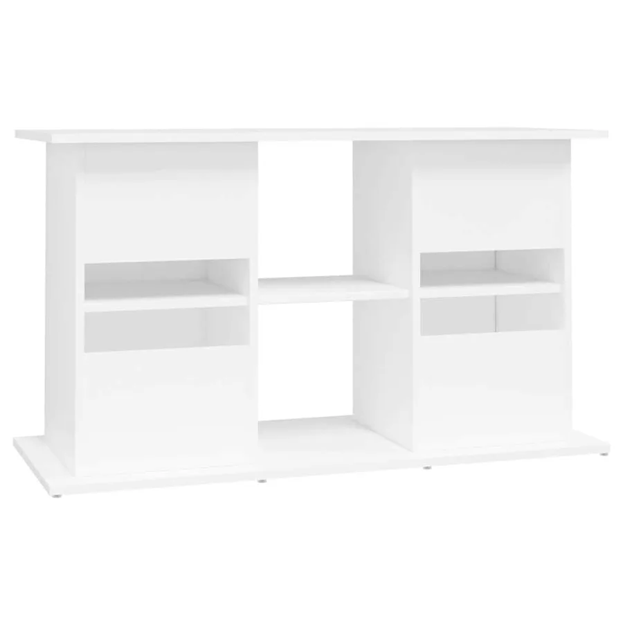Support pour aquarium blanc 101x41x58 cm bois d'ingénierie - 8