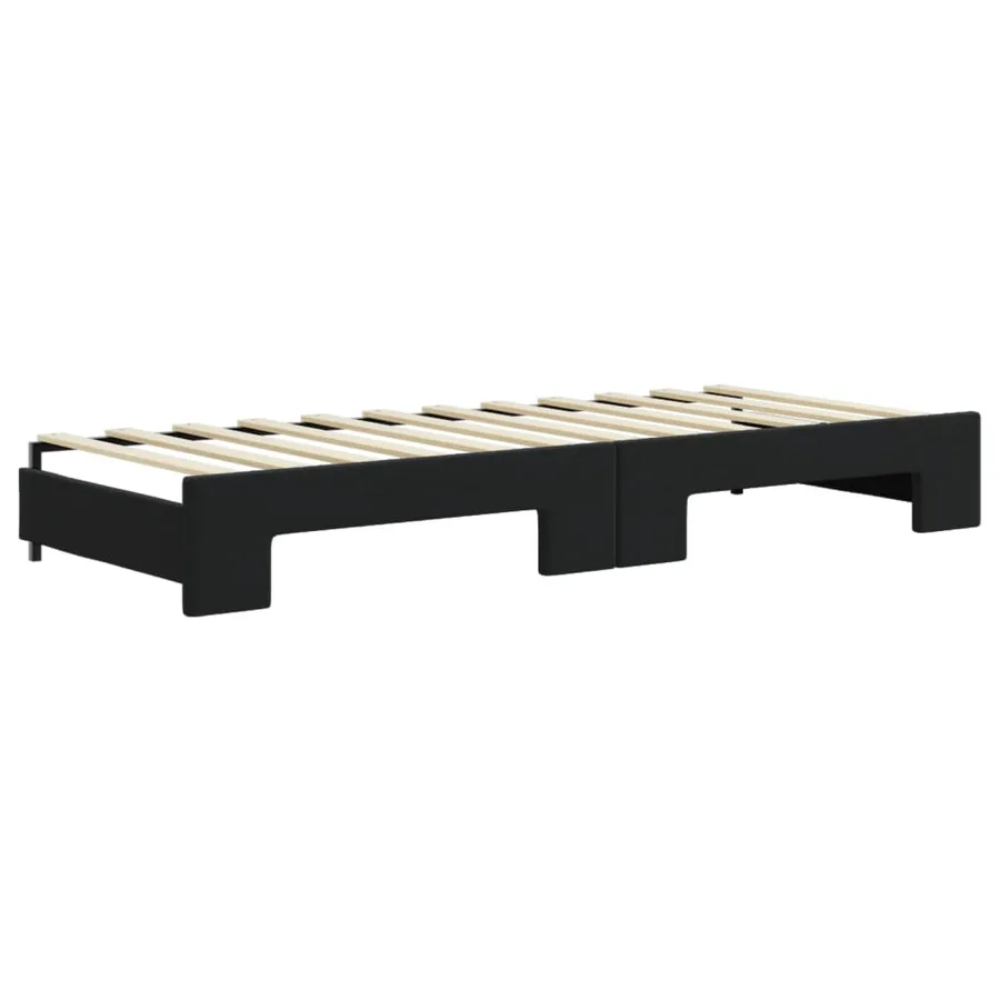 Lit de jour avec gigogne sans matelas 80x200 cm - 7
