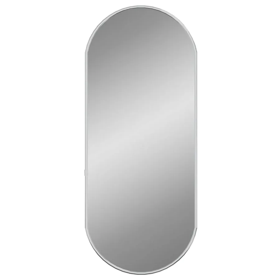 Miroir mural Argenté 60x25 cm Ovale - 2