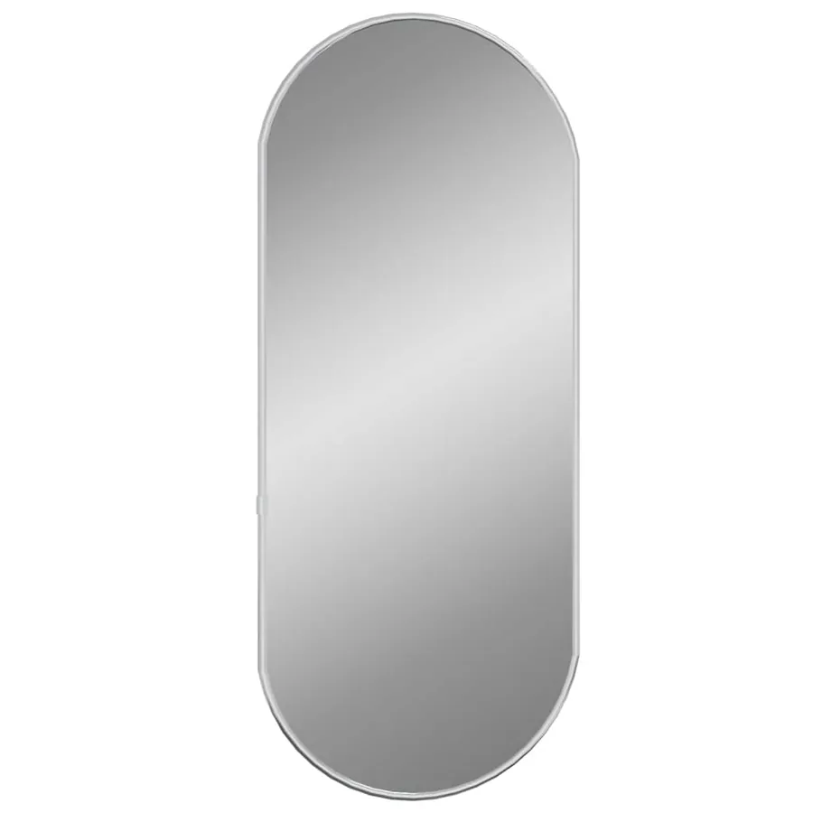 Miroir mural Argenté 60x25 cm Ovale - 3