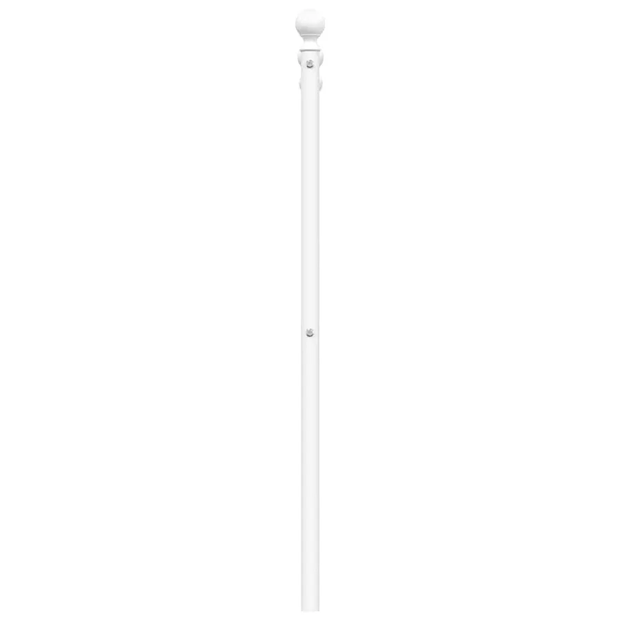 Tête de lit de remplacement métal blanc 193 cm - 5