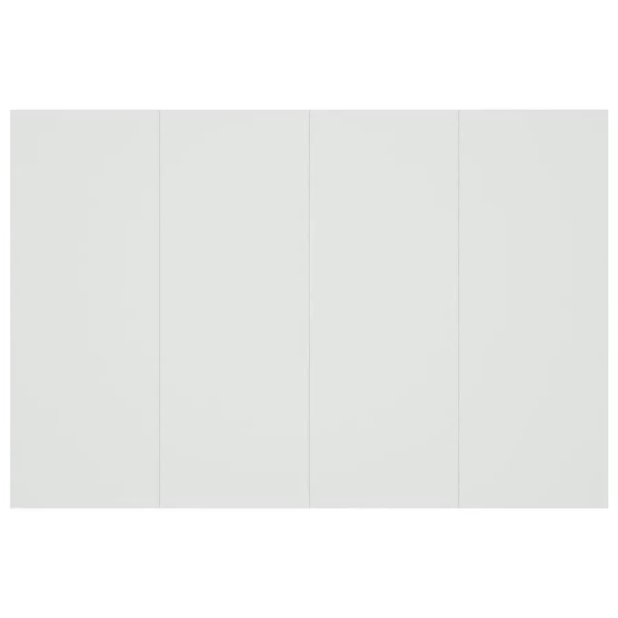 Tête de lit avec armoires Blanc Bois d'ingénierie - 7