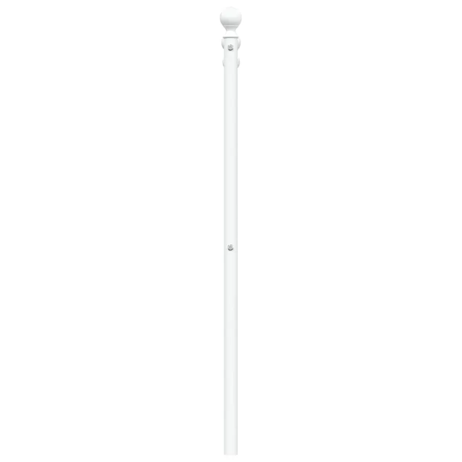 Tête de lit de remplacement métal blanc 100 cm - 5