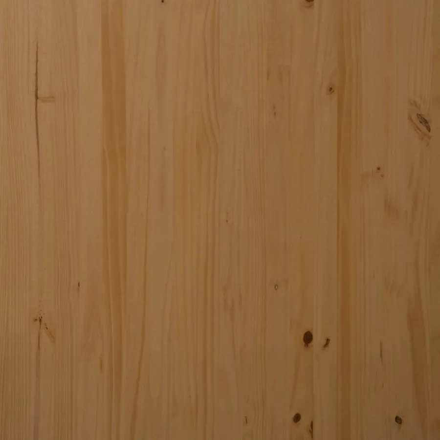 Armoire roulante avec tiroirs MOSS bois de pin marron miel - 9