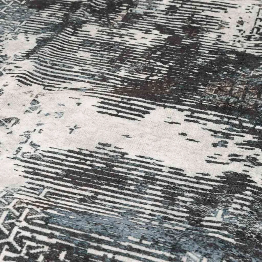 Tapis lavable multicolore 160x230 cm - 7
