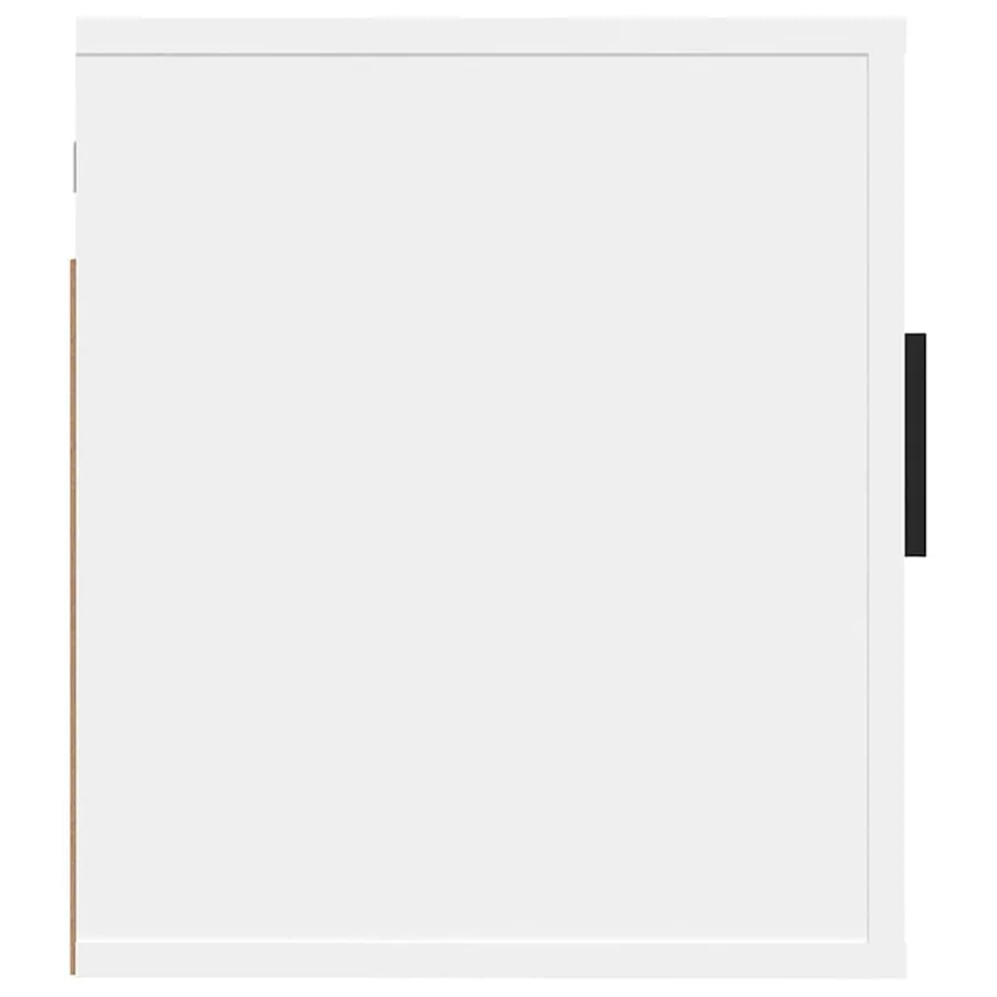 Meuble TV mural Blanc 40x34,5x40 cm - 6