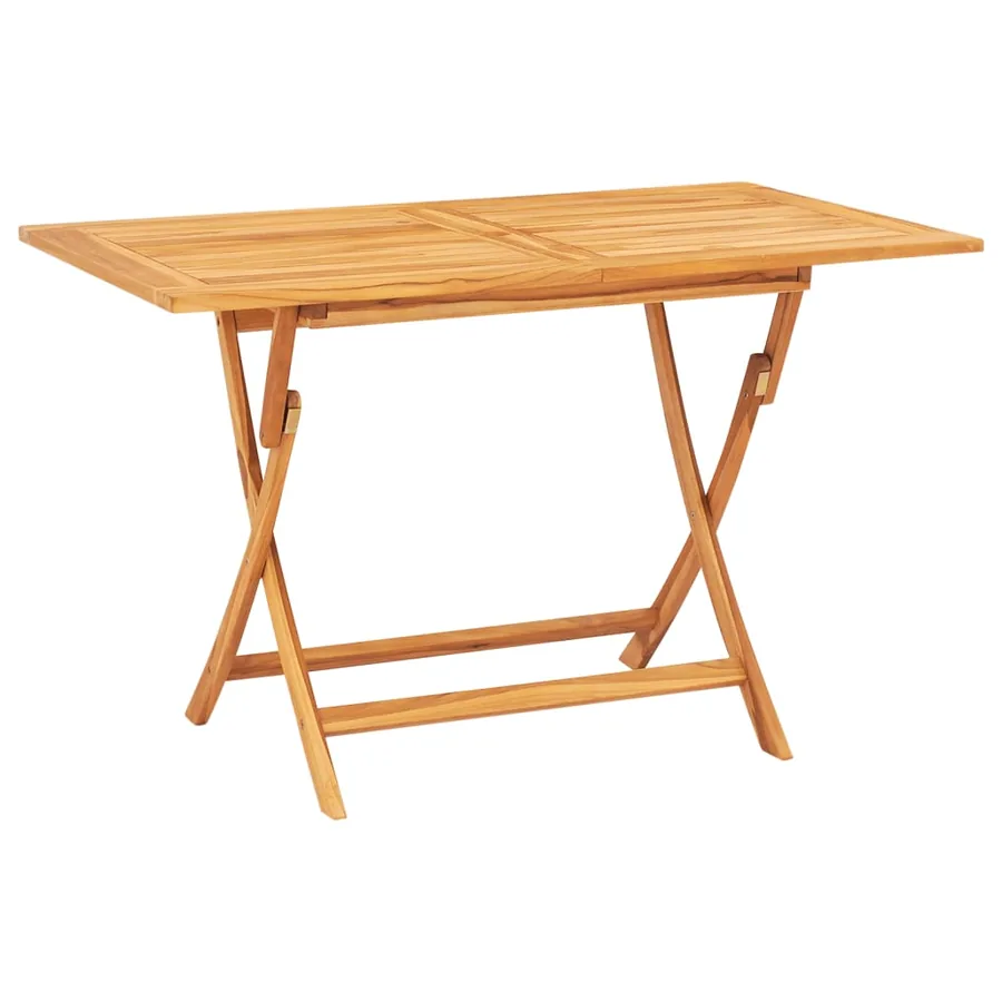 Ensemble à manger de jardin 5 pcs Bois de teck massif - 6