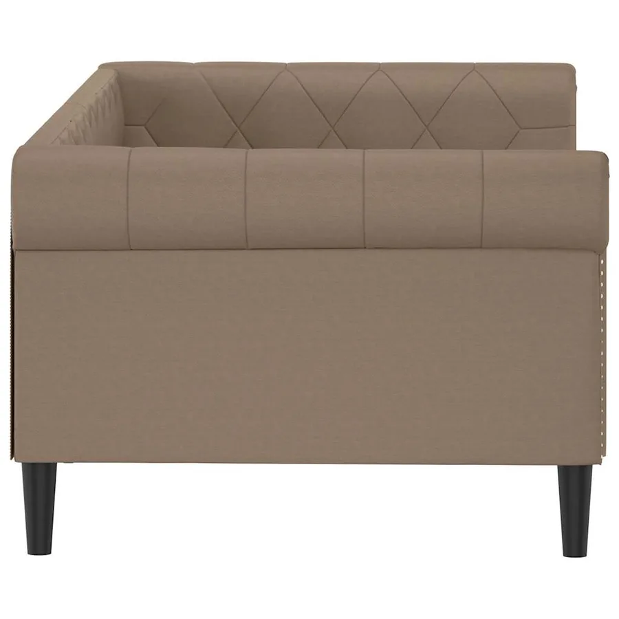 Lit de jour cappuccino 80x200 cm similicuir - 4
