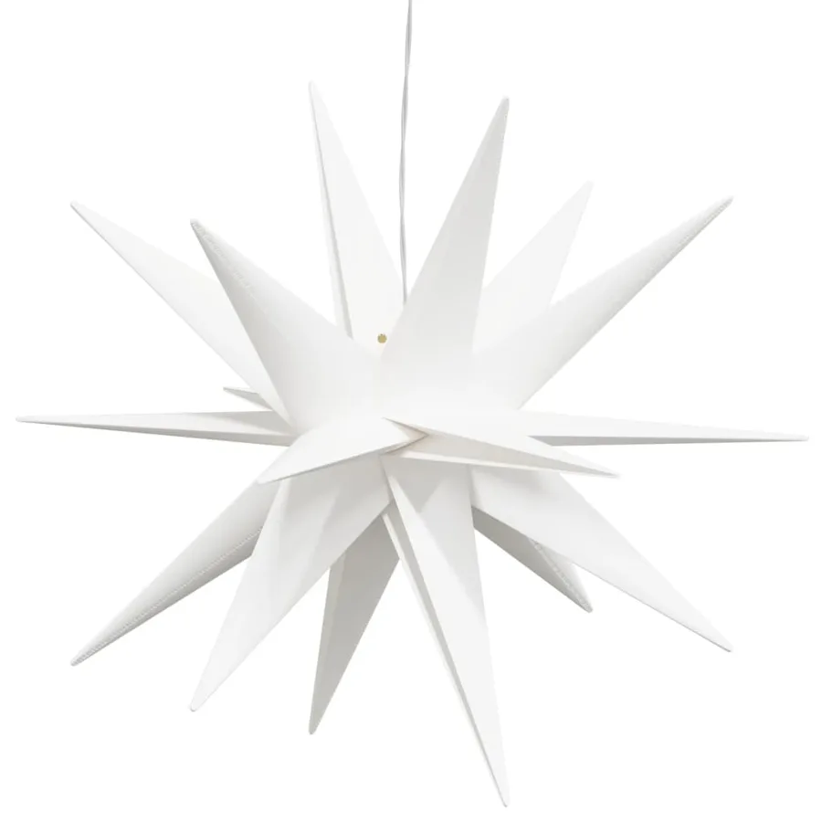 Lumière de Noël avec LED pliable blanc 43 cm - 5