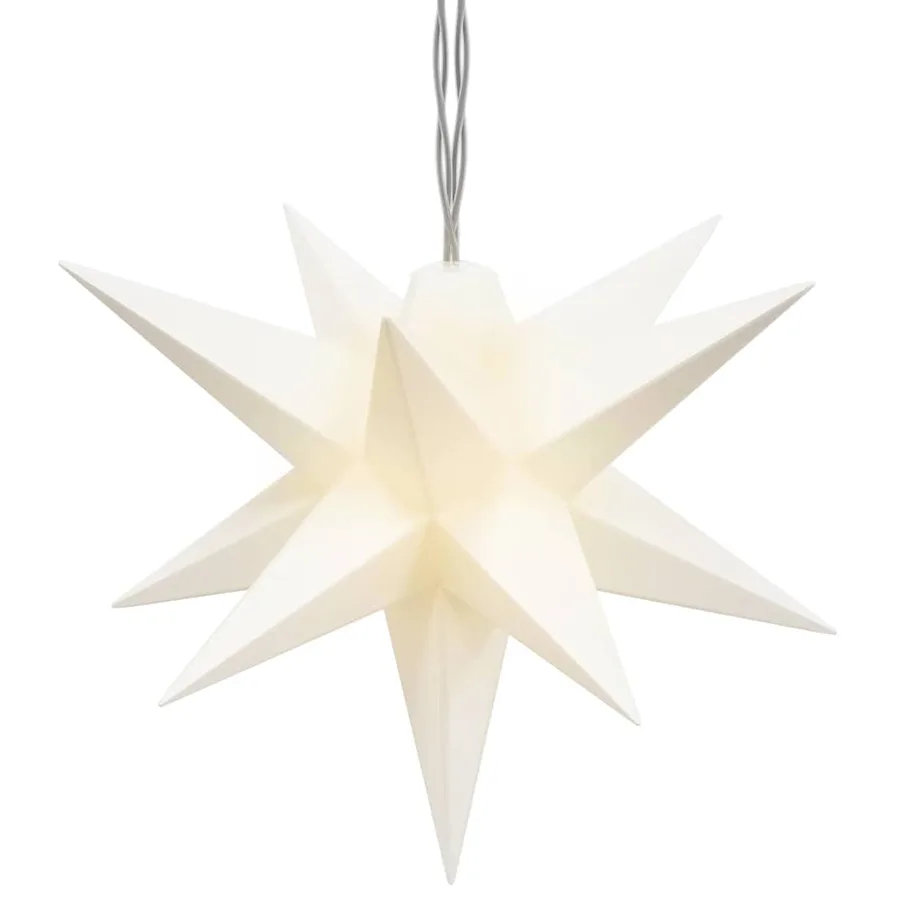 Lumière de Noël 10 LED blanc 10 cm - 3