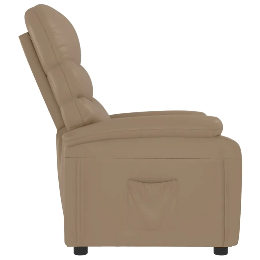 Fauteuil inclinable Cappuccino Similicuir - 4