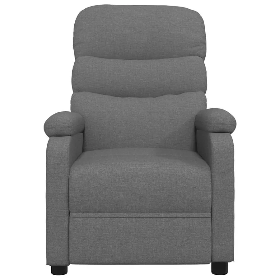 Fauteuil inclinable Gris foncé Tissu - 3