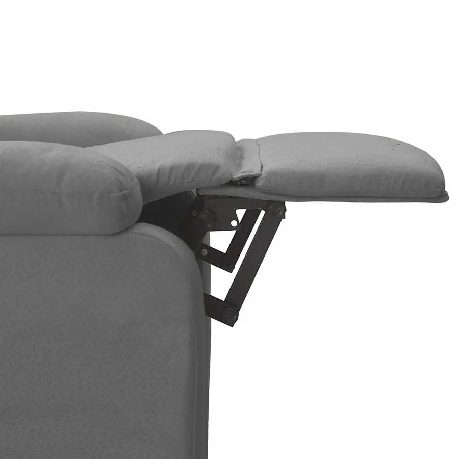 Fauteuil inclinable Gris foncé Tissu - 7