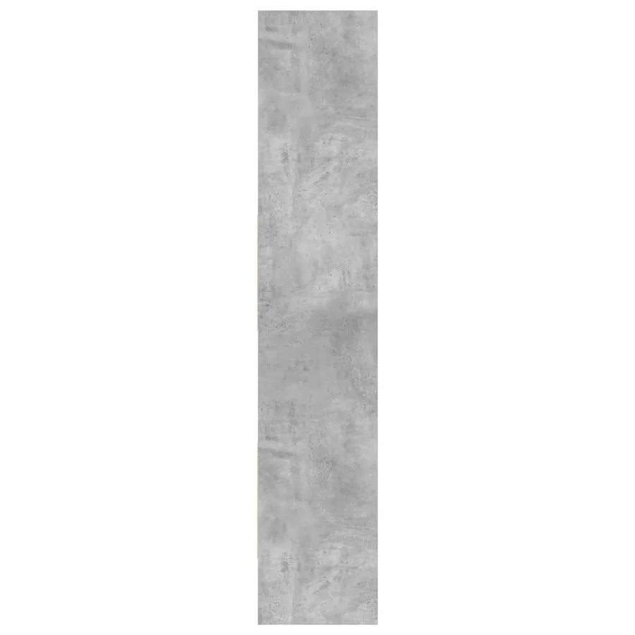 Bibliothèque Gris béton 40x35x180 cm Bois d’ingénierie - 6