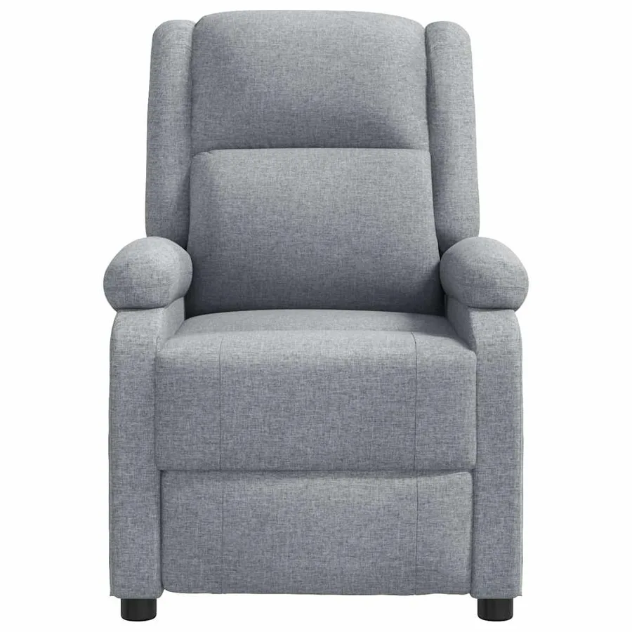 Fauteuil de massage Gris clair Tissu - 3