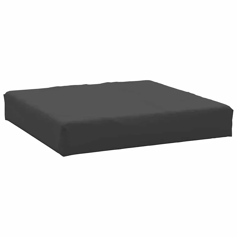Coussins de palette lot de 2 noir tissu oxford - 5