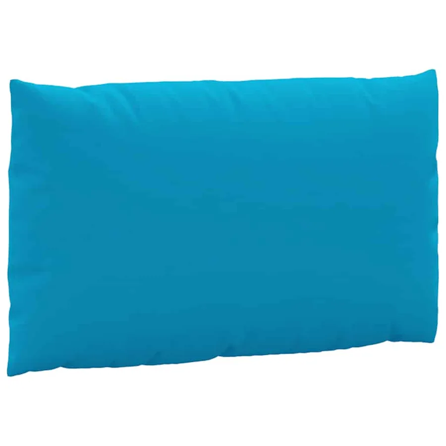 Coussins de palette lot de 3 bleu clair tissu oxford - 6