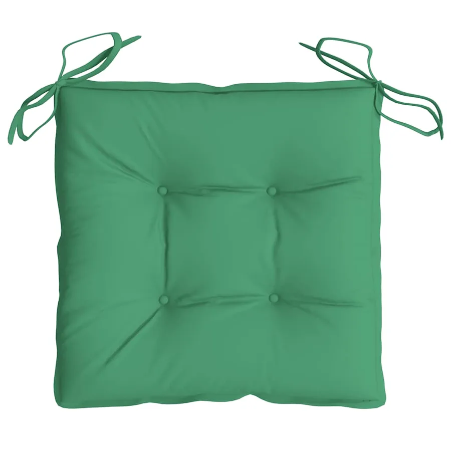 Coussins de palette lot de 2 vert 50x50x7 cm tissu oxford - 6