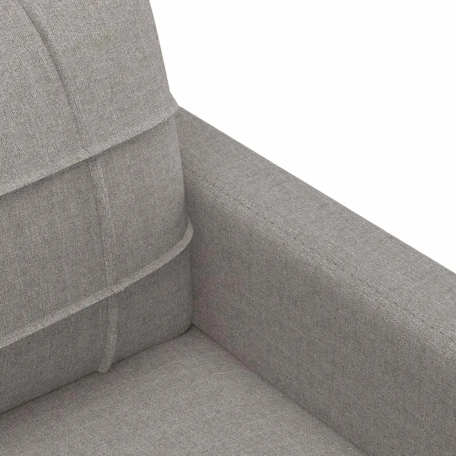 Canapé à 3 places Taupe 180 cm Tissu - 6