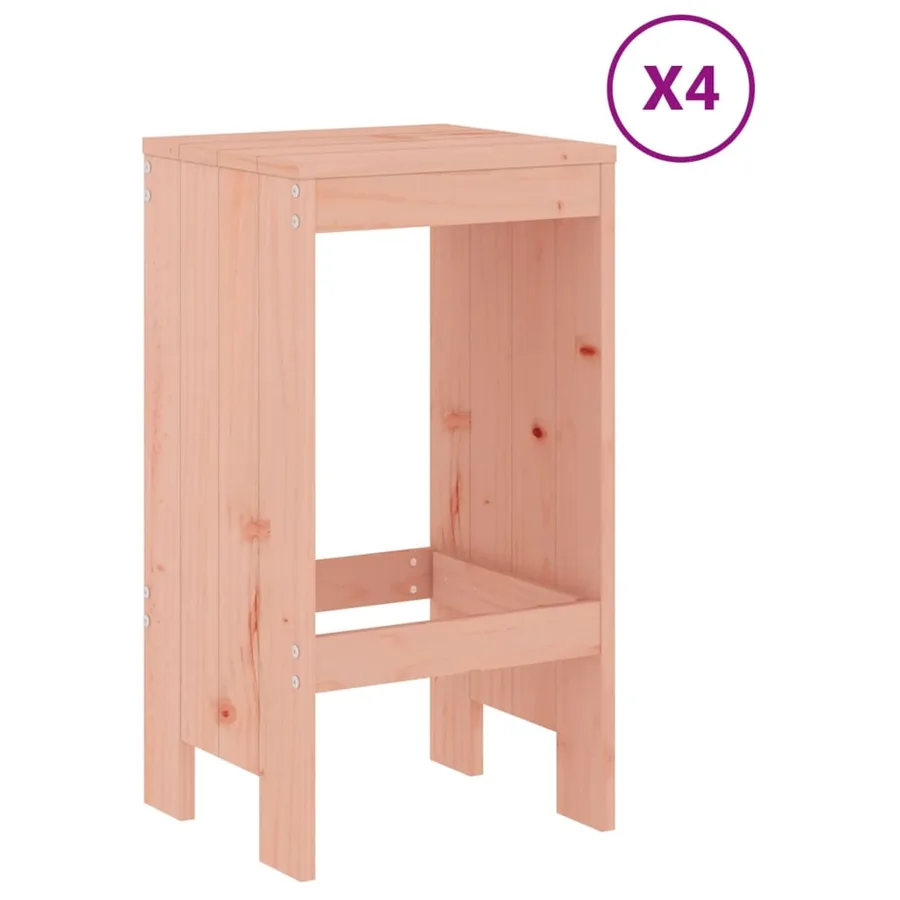 Ensemble de bar de jardin 5 pcs bois massif de Douglas - 3