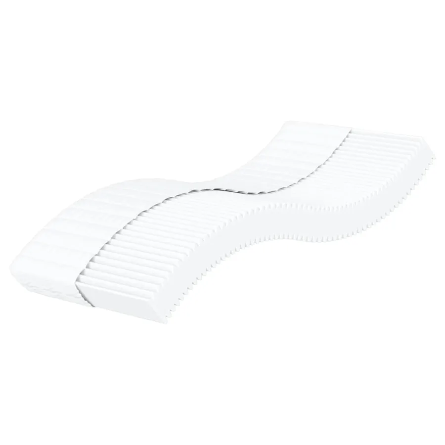 Lit de jour avec matelas gris clair 100x200 cm velours - 7