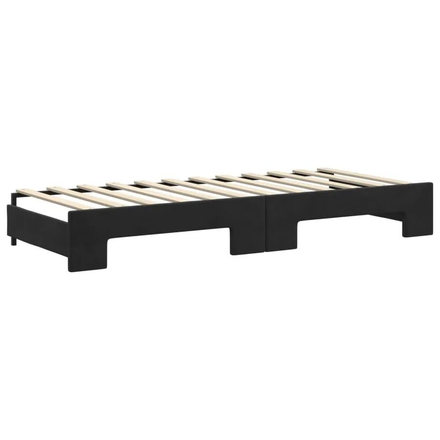 Lit de jour avec gigogne sans matelas 80x200 cm - 8