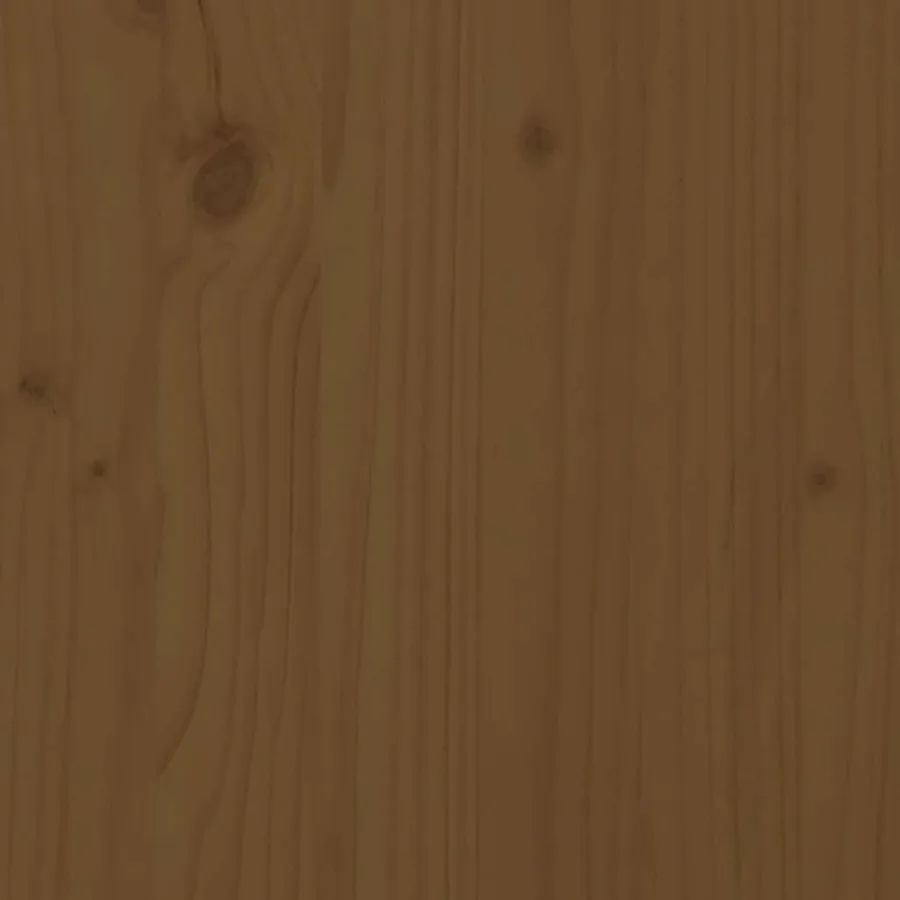 Ensemble de bar de jardin 5 pcs marron miel bois de pin massif - 8