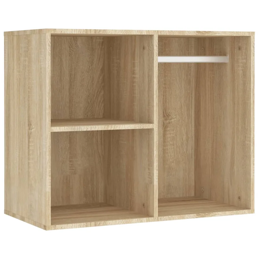 Coiffeuse à LED avec 2 armoires Chêne sonoma Bois d'ingénierie - 10