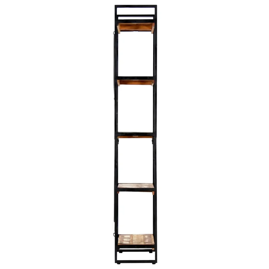 Bibliothèque 5 niveaux 60x30x180 cm Bois solide de récupération - 3
