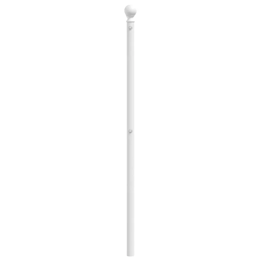 Tête de lit de remplacement métal blanc 193 cm - 5