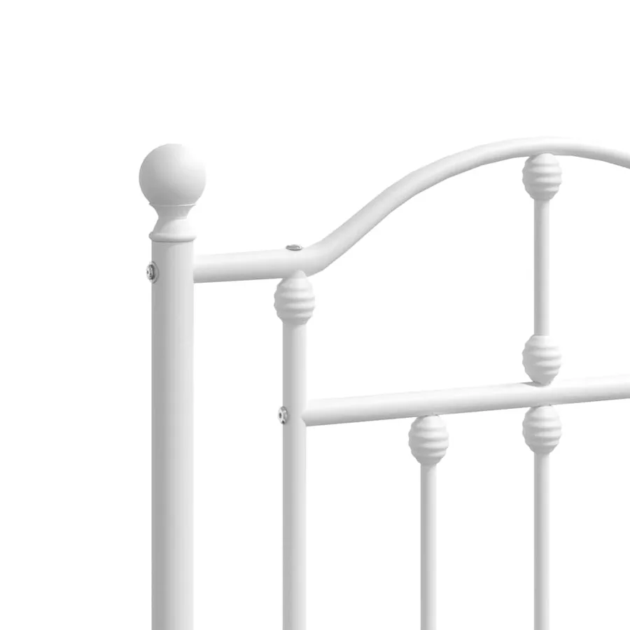 Tête de lit de remplacement métal blanc 193 cm - 6