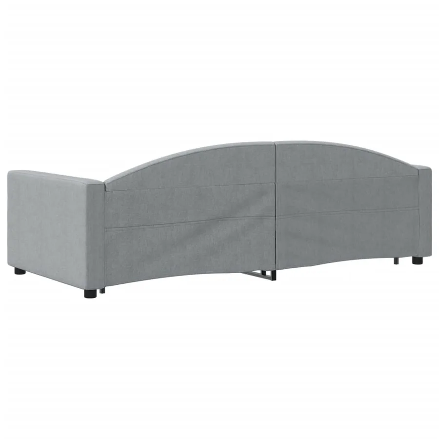 Lit de jour avec gigogne et tiroirs sans matelas 90x200 cm - 5