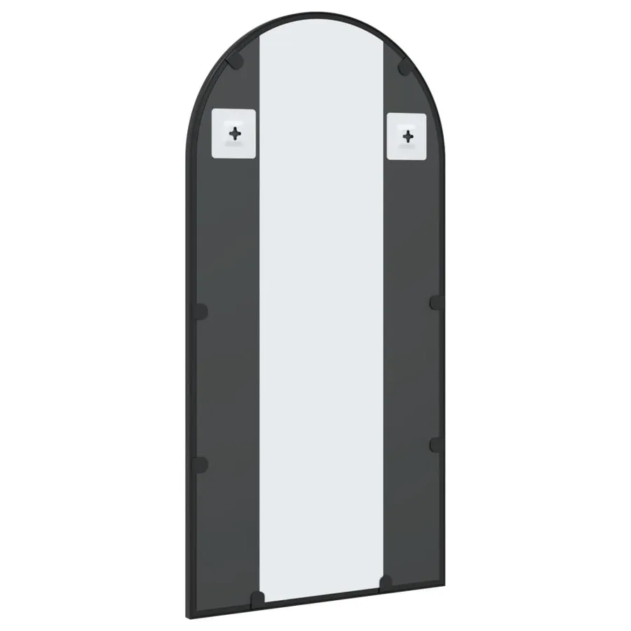 Miroir mural noir 40x80 cm arche fer - 5