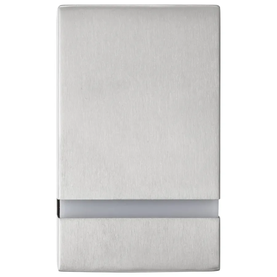 Appliques murales d'extérieur 2 pcs 35 W Argenté Rectangulaire - 5