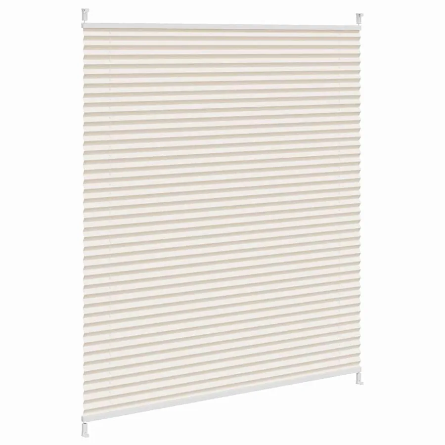 Store plissé 110x100 cm Crème - 4