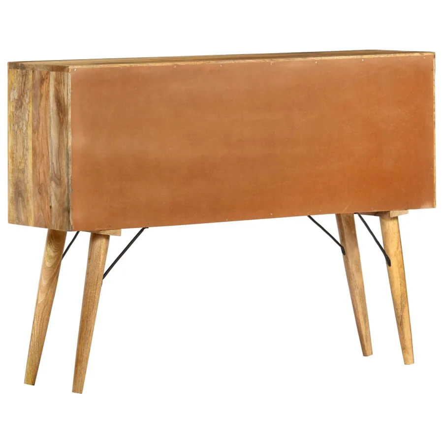 Buffet 110x30x82 cm Bois de manguier massif - 4