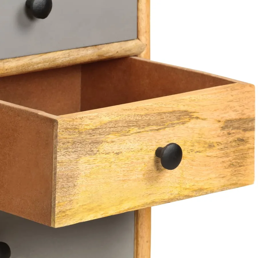 Buffet 110x30x82 cm Bois de manguier massif - 5