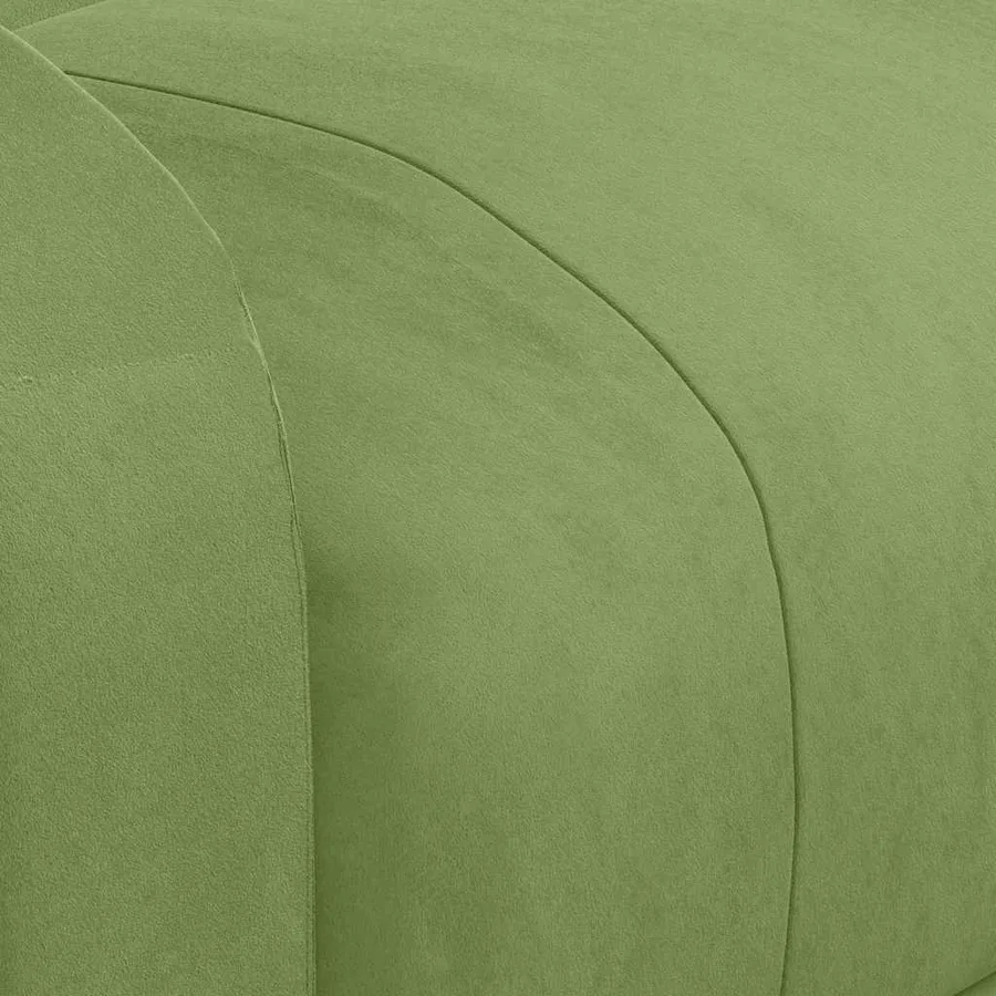 Fauteuil de massage Vert clair velours - 8