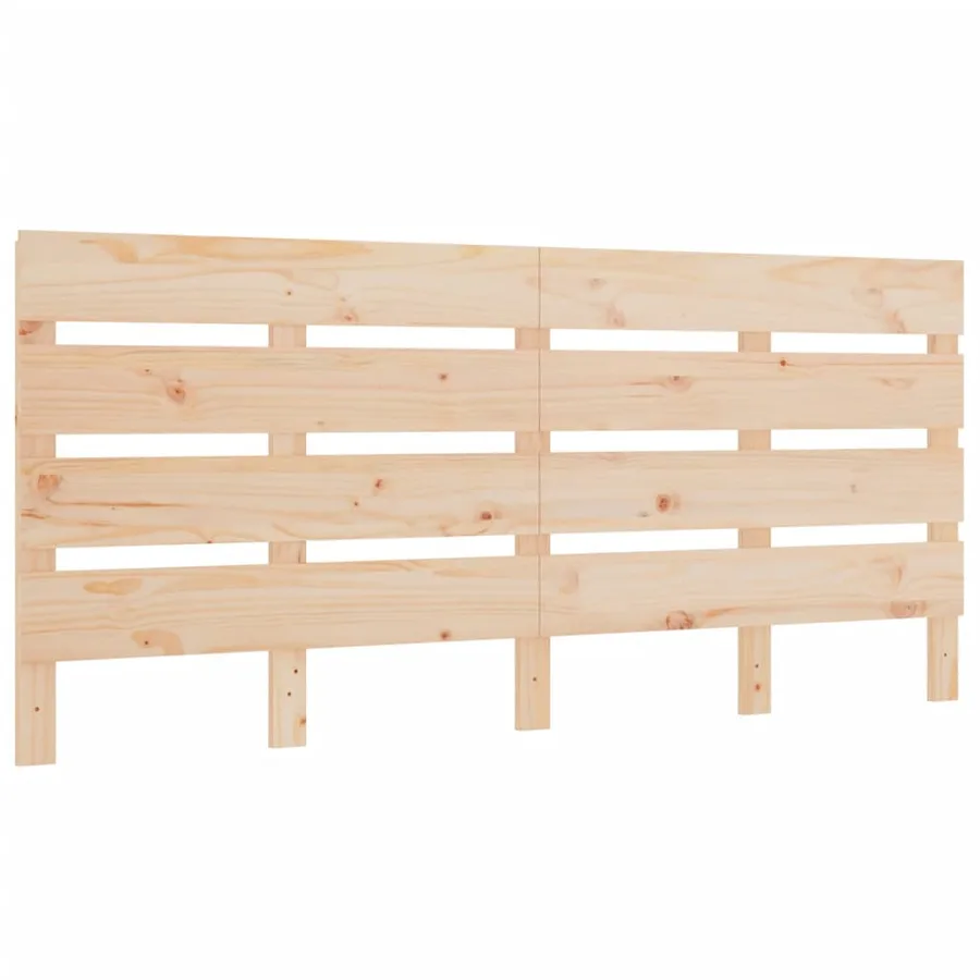 Tête de lit 150x3x80 cm Bois massif de pin - 2