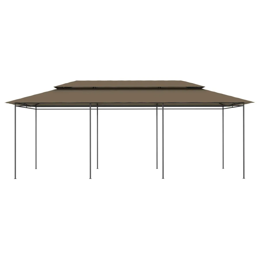 Chapiteau 600x298x270 cm Taupe 180 g/m² - 2