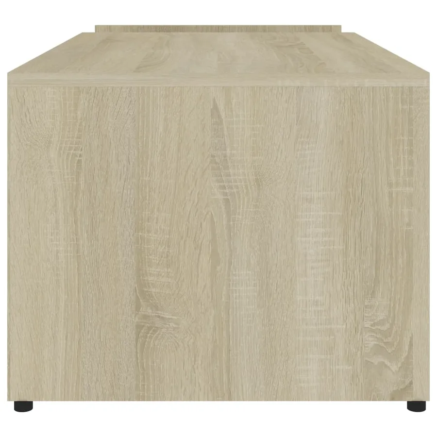 Table basse Chêne sonoma 90x45x35 cm bois d’ingénierie - 5